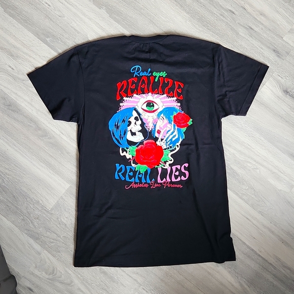 Assholes Live forever real eyes real lies shirt - Picture 2 of 4